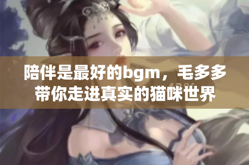 陪伴是最好的bgm，毛多多带你走进真实的猫咪世界