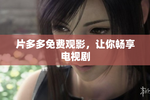 片多多免费观影，让你畅享电视剧