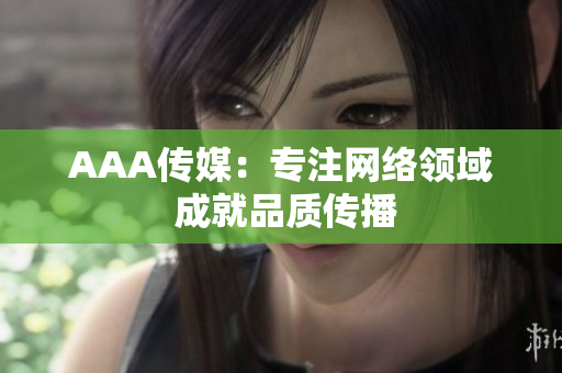 AAA传媒：专注网络领域 成就品质传播