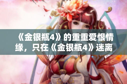 《金银瓶4》的重重爱恨情缘，只在《金银瓶4》迷离文中领悟