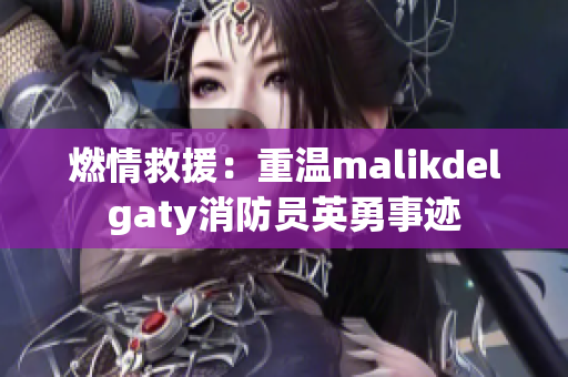 燃情救援：重温malikdelgaty消防员英勇事迹