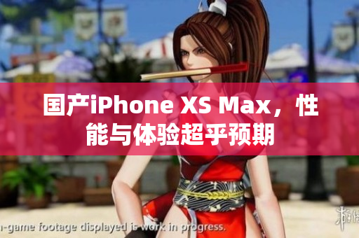 国产iPhone XS Max，性能与体验超乎预期