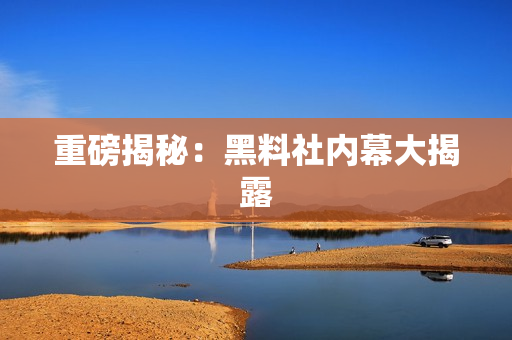 重磅揭秘：黑料社内幕大揭露