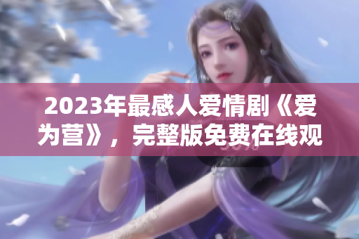 2023年最感人爱情剧《爱为营》，完整版免费在线观看