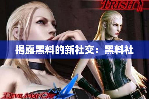 揭露黑料的新社交：黑料社