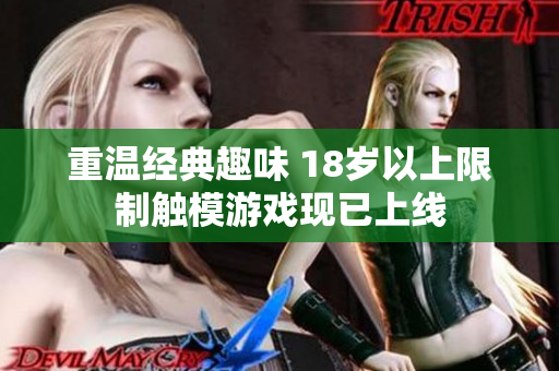 重温经典趣味 18岁以上限制触模游戏现已上线