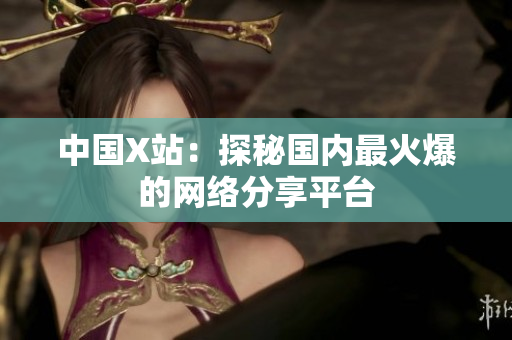 中国X站：探秘国内最火爆的网络分享平台
