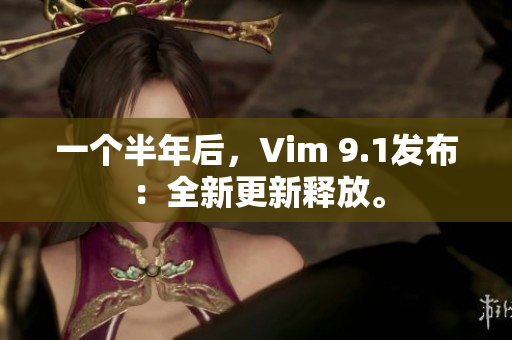 一个半年后，Vim 9.1发布：全新更新释放。