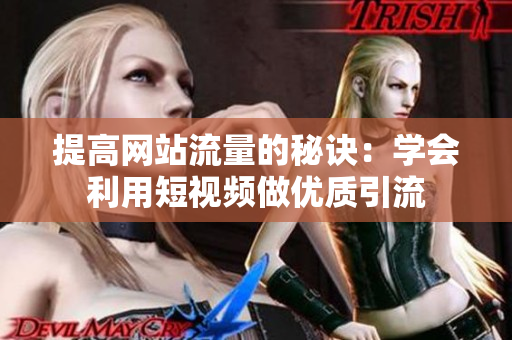 提高网站流量的秘诀：学会利用短视频做优质引流