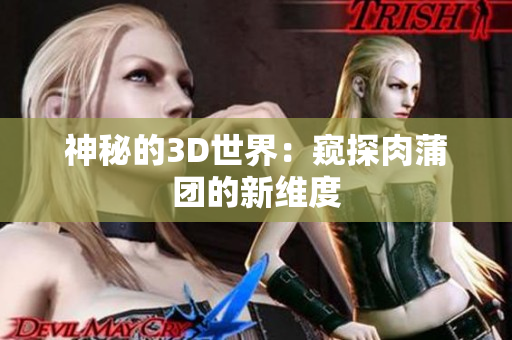 神秘的3D世界：窥探肉蒲团的新维度