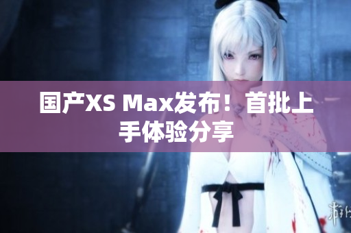 国产XS Max发布！首批上手体验分享