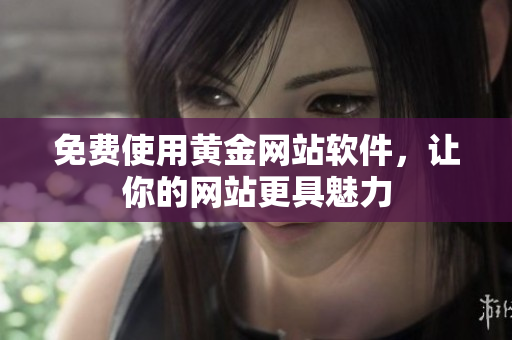 免费使用黄金网站软件，让你的网站更具魅力