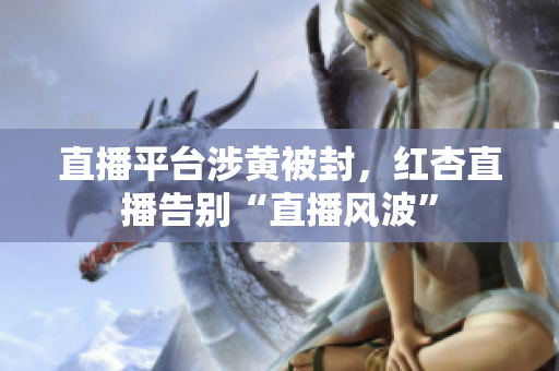 直播平台涉黄被封，红杏直播告别“直播风波”