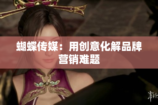 蝴蝶传媒：用创意化解品牌营销难题