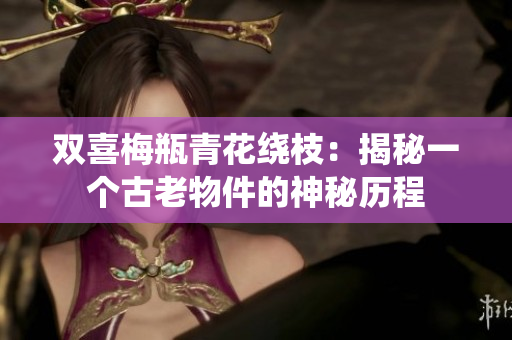 双喜梅瓶青花绕枝：揭秘一个古老物件的神秘历程