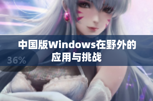 中国版Windows在野外的应用与挑战