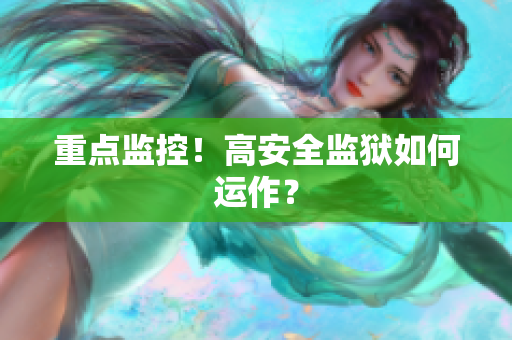 重点监控！高安全监狱如何运作？