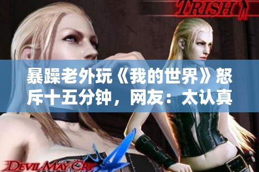暴躁老外玩《我的世界》怒斥十五分钟，网友：太认真了！