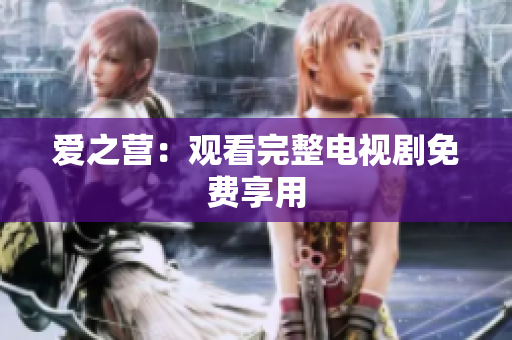 爱之营：观看完整电视剧免费享用
