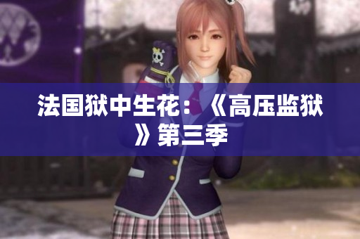 法国狱中生花：《高压监狱》第三季