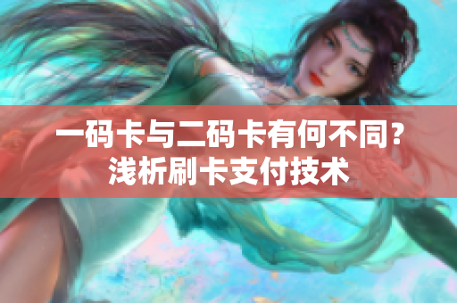 一码卡与二码卡有何不同？浅析刷卡支付技术