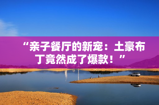 “亲子餐厅的新宠：土豪布丁竟然成了爆款！”