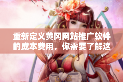 重新定义黄冈网站推广软件的成本费用，你需要了解这些