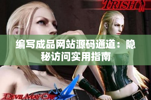 编写成品网站源码通道：隐秘访问实用指南