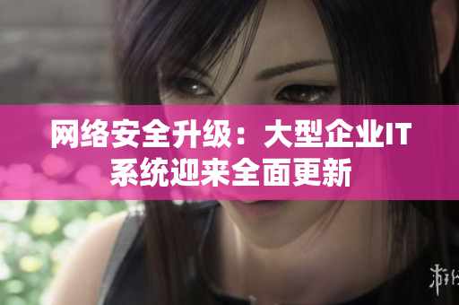 网络安全升级：大型企业IT系统迎来全面更新
