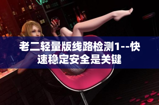 老二轻量版线路检测1--快速稳定安全是关键