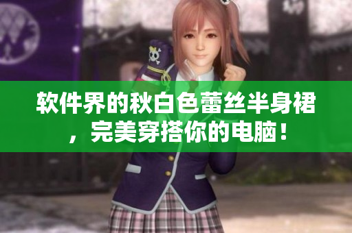 软件界的秋白色蕾丝半身裙，完美穿搭你的电脑！