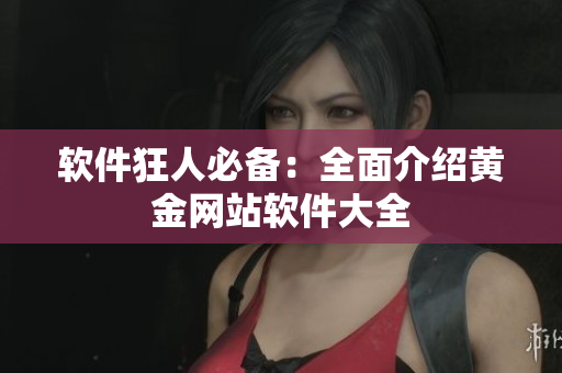 软件狂人必备：全面介绍黄金网站软件大全