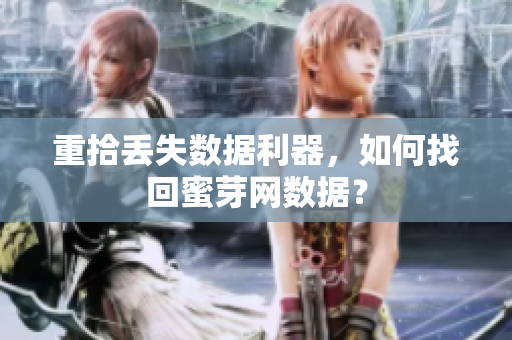 重拾丢失数据利器，如何找回蜜芽网数据？