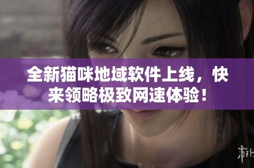 全新猫咪地域软件上线，快来领略极致网速体验！
