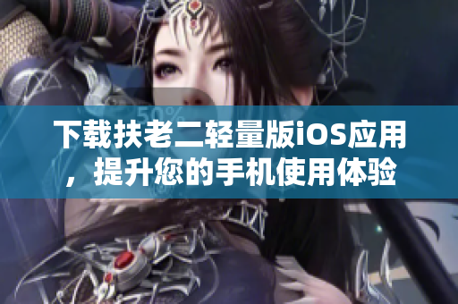 下载扶老二轻量版iOS应用，提升您的手机使用体验