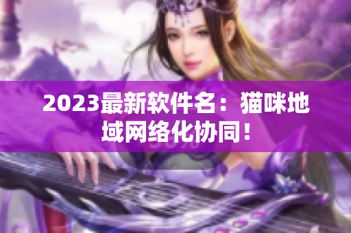 2023最新软件名：猫咪地域网络化协同！
