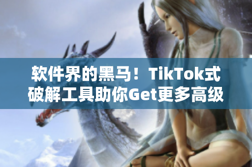 软件界的黑马！TikTok式破解工具助你Get更多高级功能