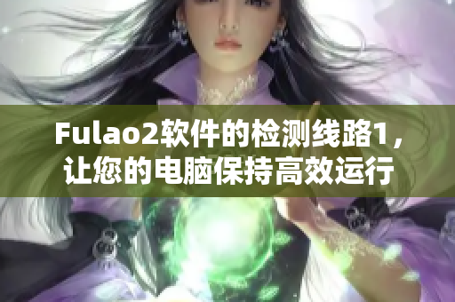 Fulao2软件的检测线路1，让您的电脑保持高效运行