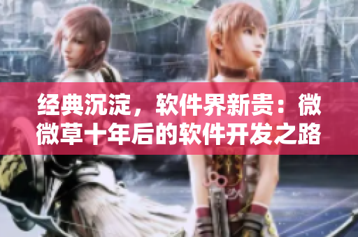 经典沉淀，软件界新贵：微微草十年后的软件开发之路