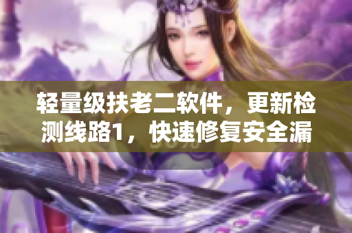 轻量级扶老二软件，更新检测线路1，快速修复安全漏洞！