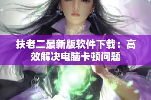 扶老二最新版软件下载：高效解决电脑卡顿问题