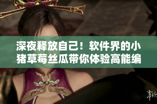 深夜释放自己！软件界的小猪草莓丝瓜带你体验高能编程之路