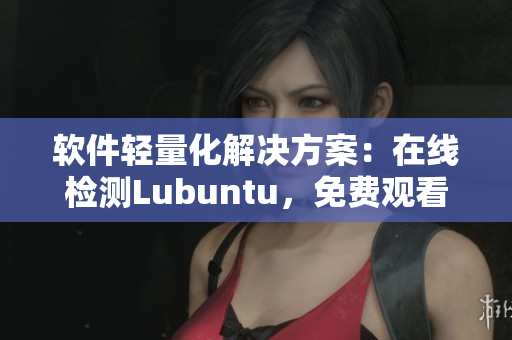 软件轻量化解决方案：在线检测Lubuntu，免费观看广告