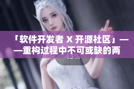 「软件开发者 X 开源社区」——重构过程中不可或缺的两位角色