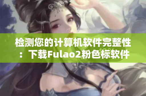 检测您的计算机软件完整性：下载Fulao2粉色标软件专业版