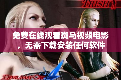 免费在线观看斑马视频电影，无需下载安装任何软件