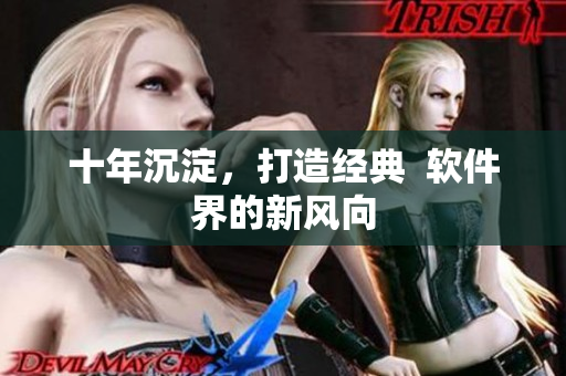 十年沉淀，打造经典  软件界的新风向
