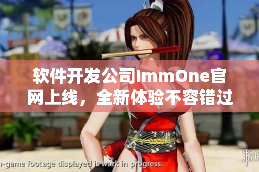软件开发公司ImmOne官网上线，全新体验不容错过！