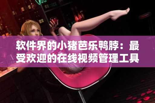 软件界的小猪芭乐鸭脖：最受欢迎的在线视频管理工具