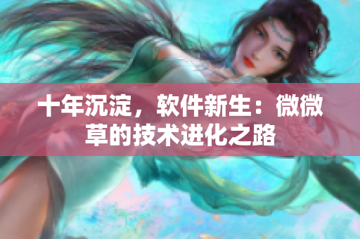 十年沉淀，软件新生：微微草的技术进化之路